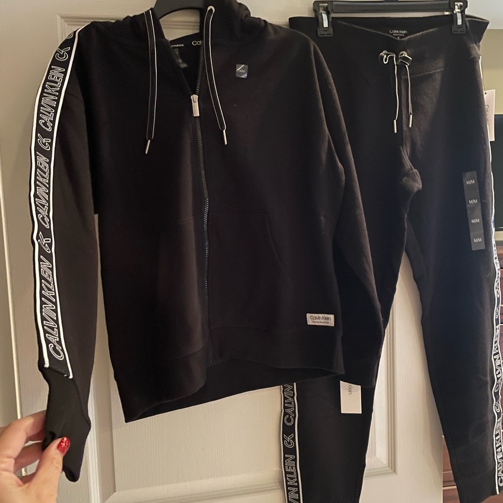 Calvin Klein track suit